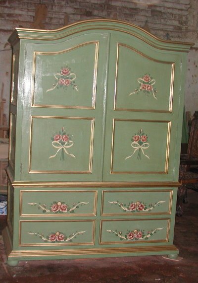 French Country Wardrobe Armoire