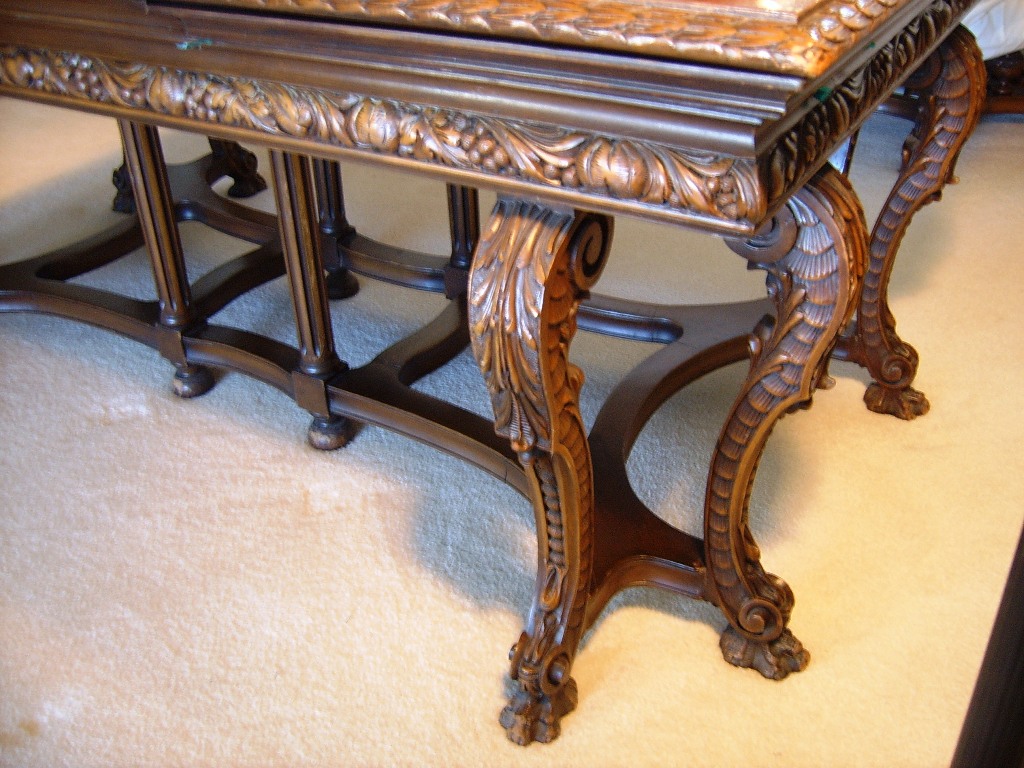Renaissance Revival Dining Room Table